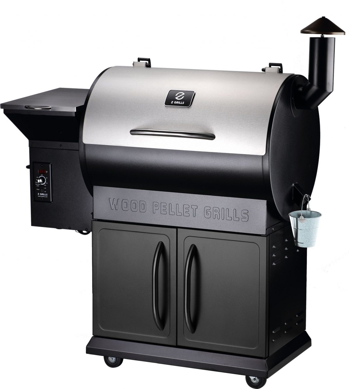 ribeye steak on pellet smoker